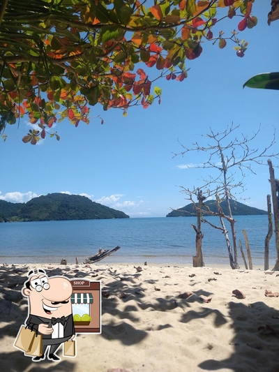 Você pode espairecer no exterior Bar do Bru