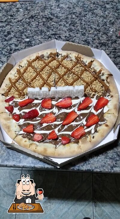 Escolha diferentes tipos de pizza