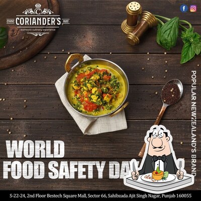 Food at Ethnic Coriander's Mint