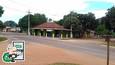 Você pode espairecer no exterior Restaurante Aguas do Paxixi