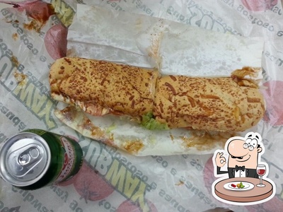 Comida em Subway