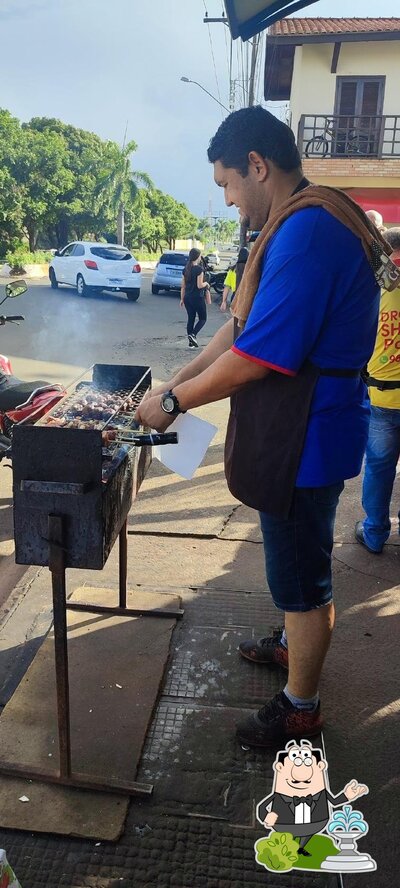 O exterior do ESPETINHO DO TETÃO