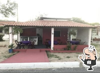 O interior do QUIOSQUE DA BAIO