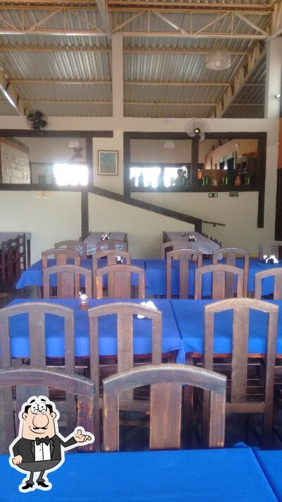 O interior do Restaurante Panela de Minas