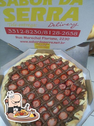 Escolha diferentes variedades de pizza