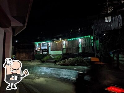 Check out the outside part of Spring Cafe Kohima