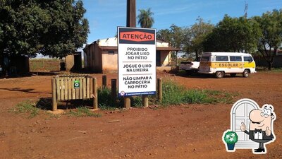 Veja imagens do exterior do Posto Piqui