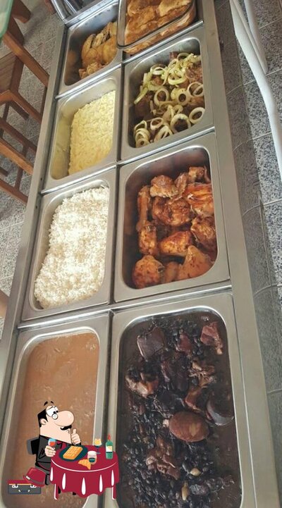 Restaurante Bom Prato provê uma seleção de sobremesas