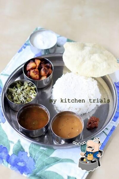 Food at Sri Durga Hotel