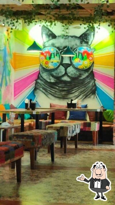 The interior of Hippie @ Heart