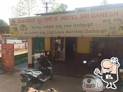 Take a look at the outside part of Hotel Ganesh