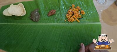 Food at kanakadurga mess