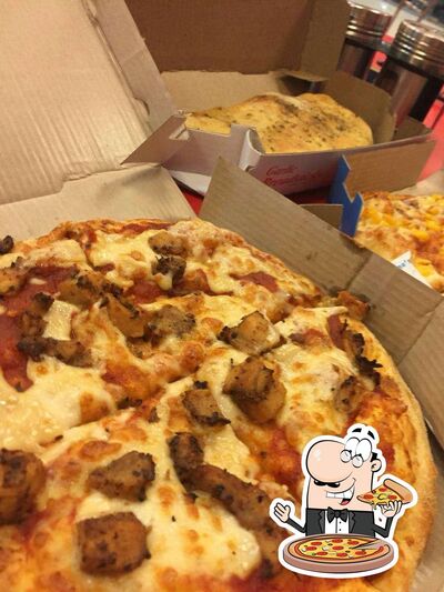 Order pizza at Domino's Pizza