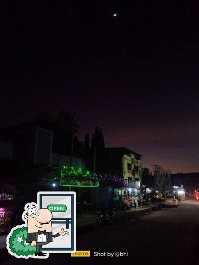 Enjoy the view at the outside area of Aniket Chinese centre