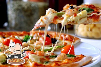 At Domin-Yes, you can get pizza