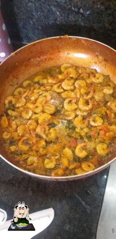 Comida em Pescados do DJ