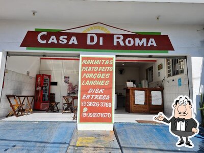 O interior do Casa di Roma