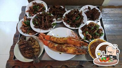 Get seafood at New Mubarak