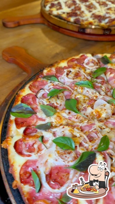 Escolha diversos tipos de pizza
