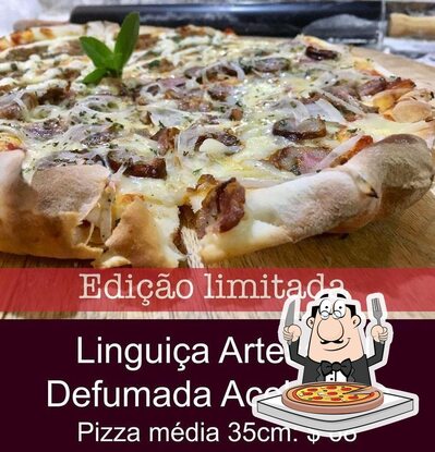 Peça pizza no Pizzeria Raiz
