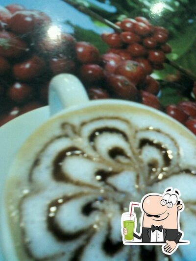 Plaza Café fornece uma gama de bebidas