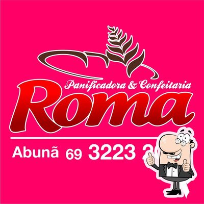 A representação visual da marca do ROMA ABUNÃ Pôrto Velho RO