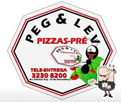 A representação visual da marca do Peg & Lev Pizzas-pré Rio Grande RS
