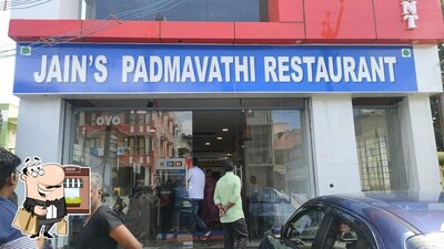 You can get some fresh air outside Jain's Padmavathi Restaurant