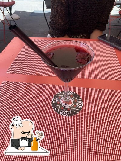 Vous pouvez commander un verre de la carte