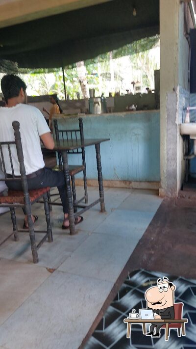 The interior of majidka's thattukada