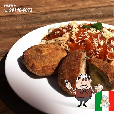 Platos en Cantina di Roma
