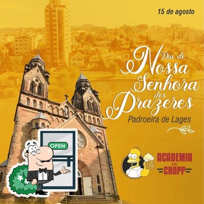 Veja imagens do exterior do Academia do Chopp
