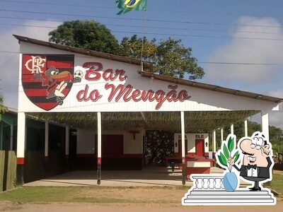 O exterior do Bar do Mengão