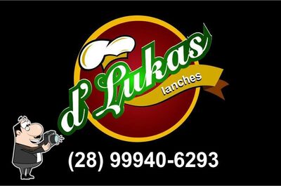 O D'Lukas lanches tem seu próprio respresentação visual