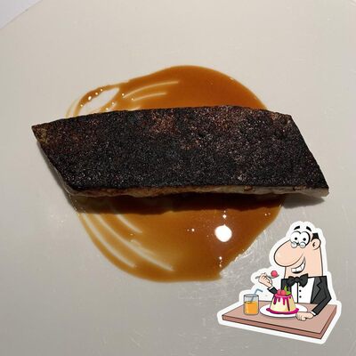 Spazio serve un'ampia selezione di dolci