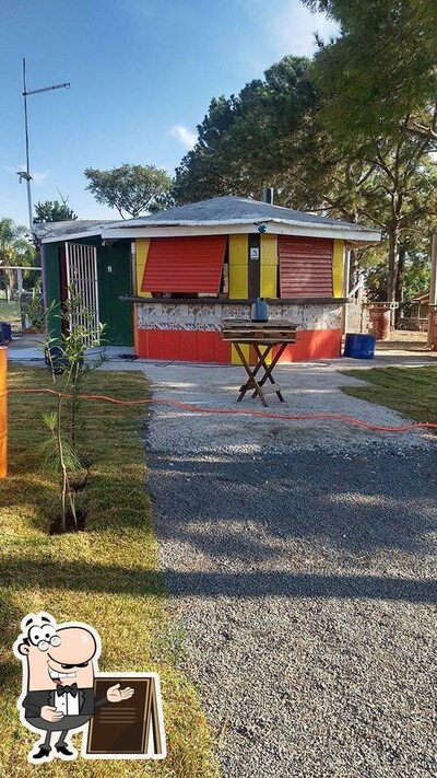 O exterior do Quiosque do peixe