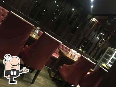 The interior of Bmbs Restaurant