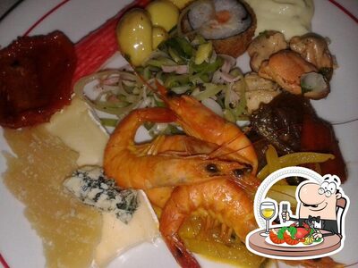 O Matuto serve uma gama de refeições de frutos do mar