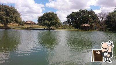 O exterior do Pesque Pague do Valdir