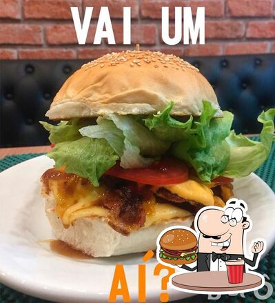 Deguste um dos hambúrgueres oferecidos no Bistrô