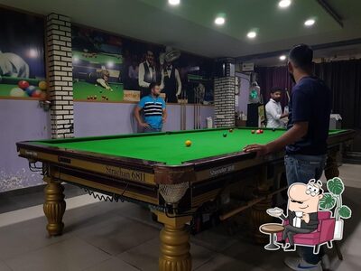 The interior of Snooky Dooky Snooker Pool