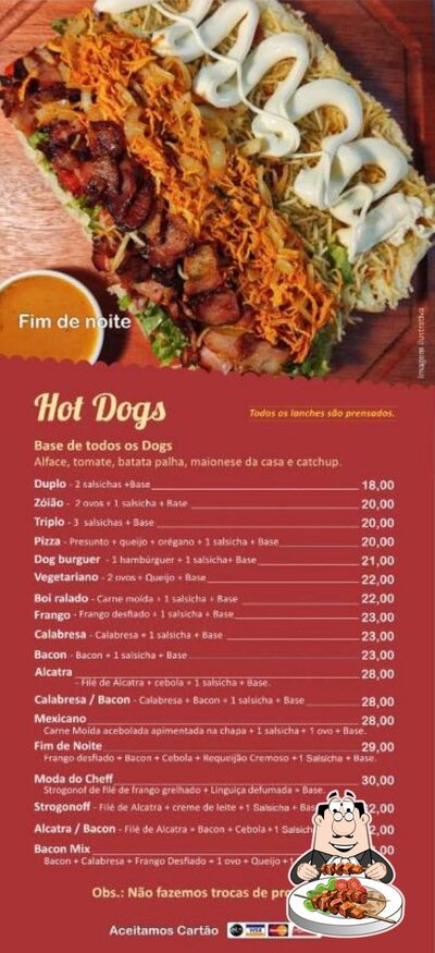 Comida em O Cachorrão STI