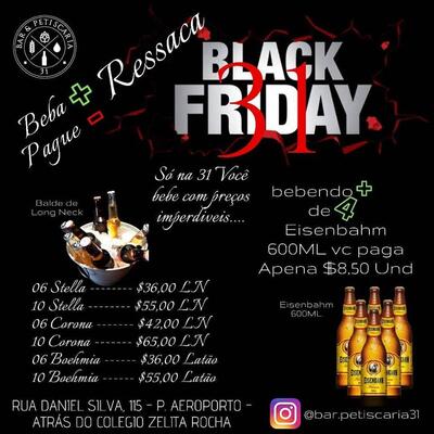 Veja as informações sobre o Bar & Petiscaria 31 - P. Aeroporto