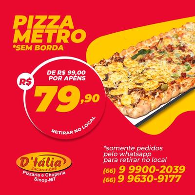 Leia as informações sobre o D'tália Jacarandás