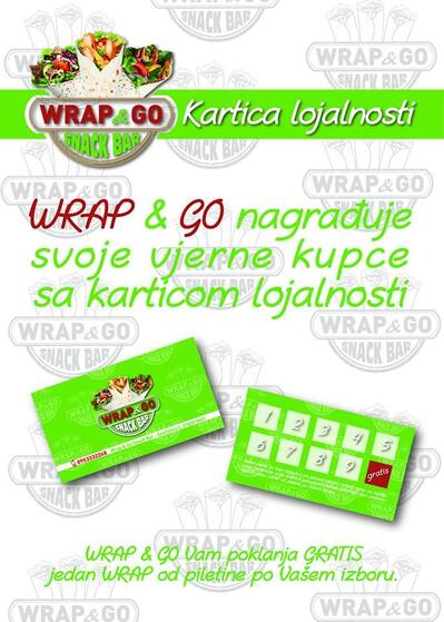 Ecco la pubblicità di Wrap & Go Snack Bar