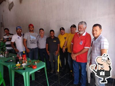 O interior do Bar Do Gilmar