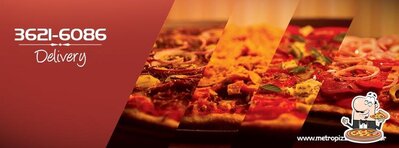 No Metropizzagrill, você pode conseguir pizza