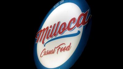 O logotipo do Milloca Mexican Food - Arraial D'Ajuda