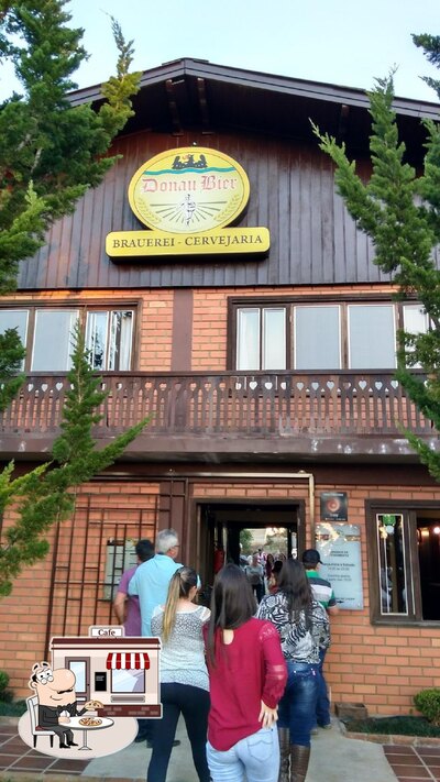 O exterior do Cervejaria Donau Bier