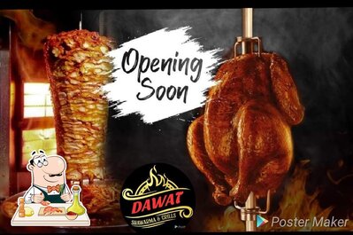DAWAT SHAWARMA&GRILL provides a range of seafood items